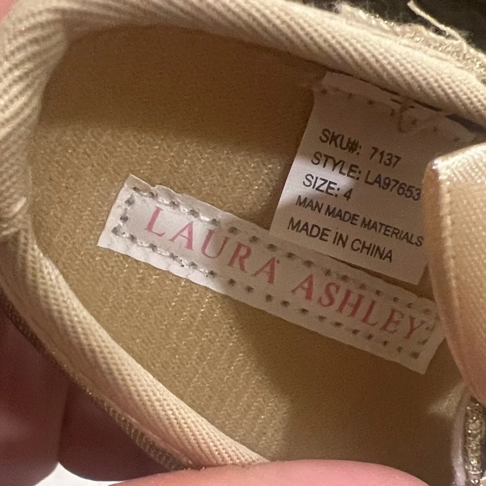Laura Ashley sparkling gold